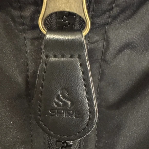 Aspire Classic Black Bomber Jacket - Picture 3 of 6